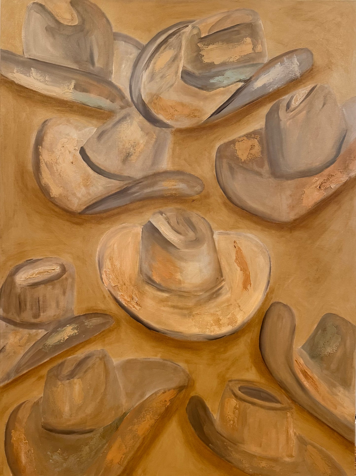 The Usual Crowd Original 36x48